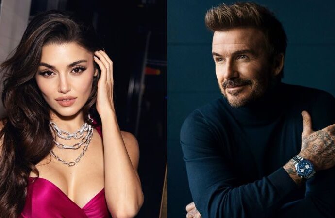 Hande Erçel & David Beckham Instagram profile
