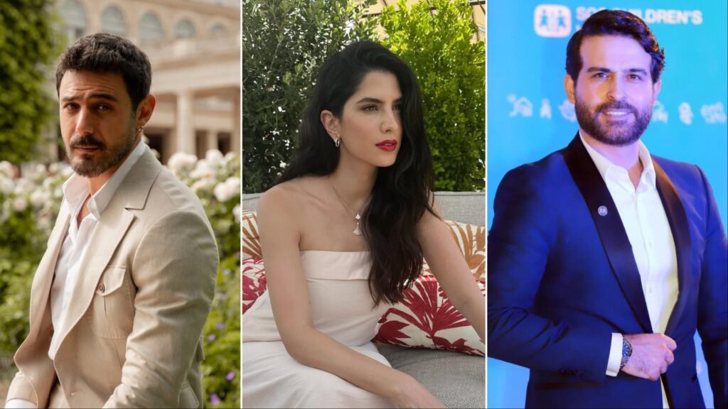 Stars of the upcoming Layl series. (Instagram)