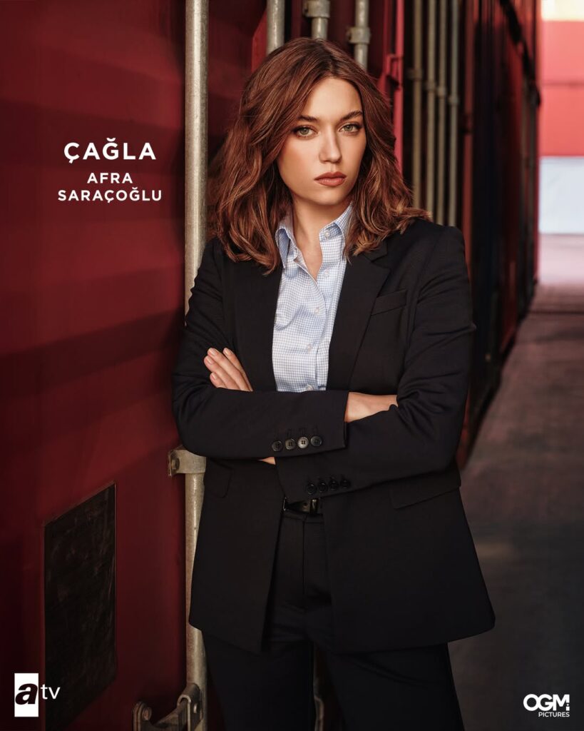 Afra Saraçoglu – gra Çağlę w serialu ABI. (Dystrybucja ATV)