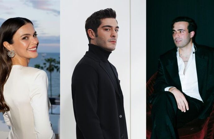 Burak Deniz, Sinem Ünsal, Mert Demir Instagram profiles