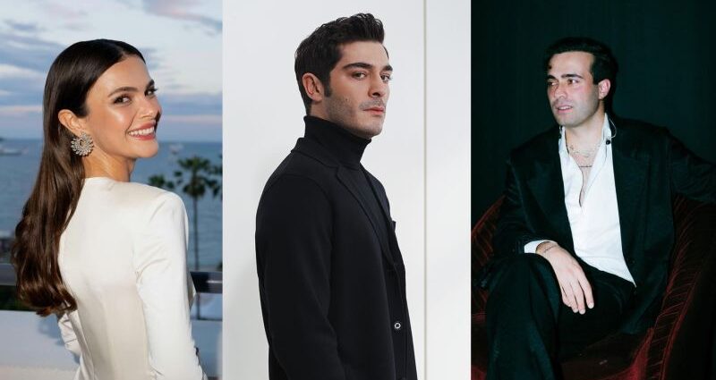 Burak Deniz, Sinem Ünsal, Mert Demir Instagram profiles