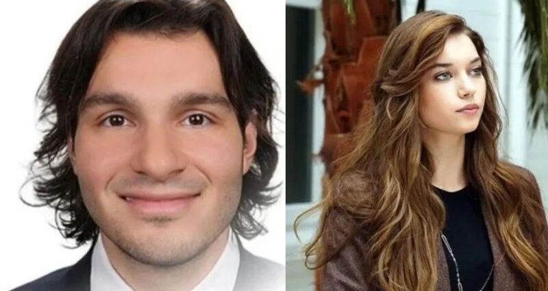 Afra Saraçoğlu and Turkish businessman Poyraz Yosmaoğlu. (Instagram)